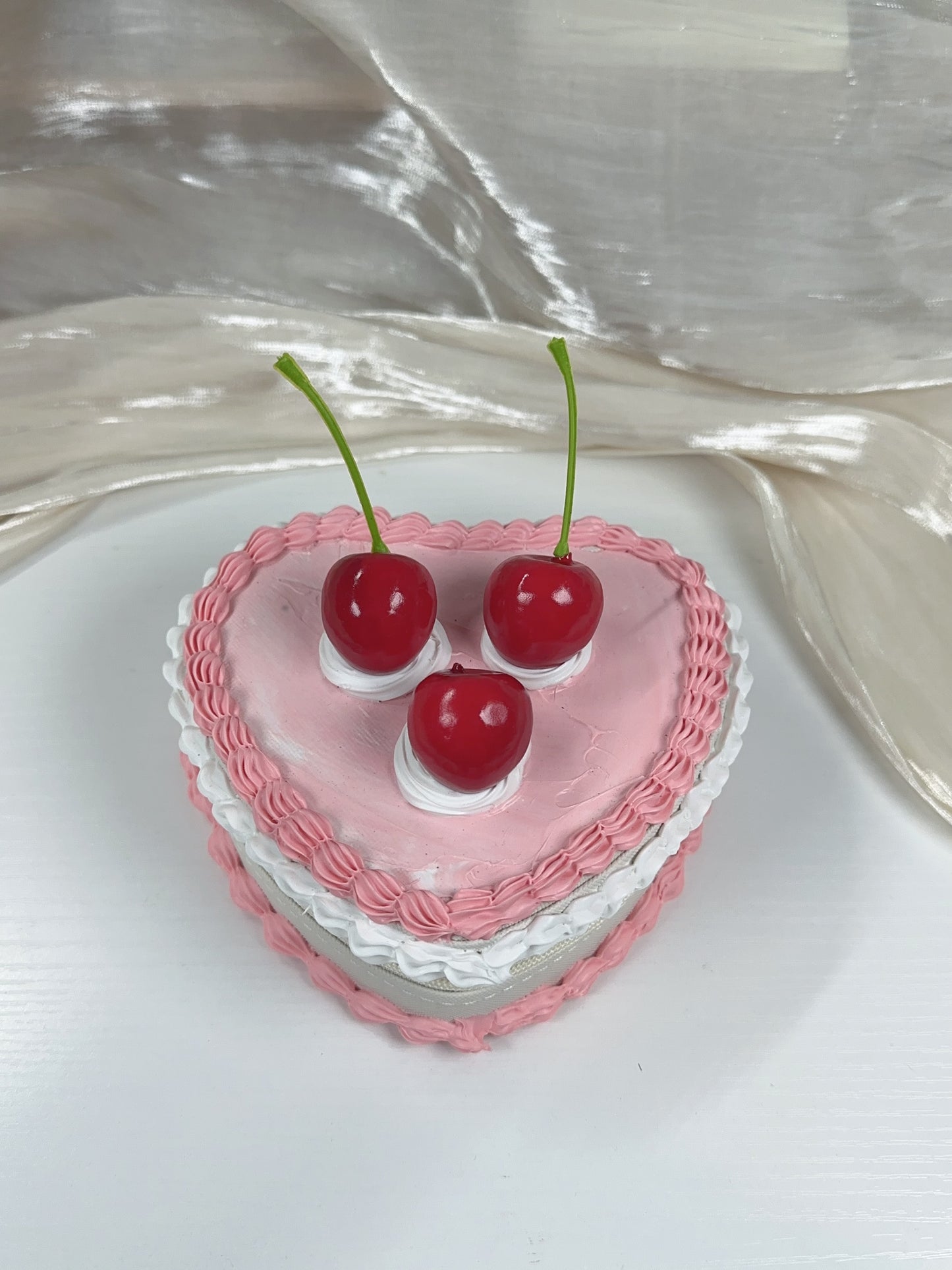 Decoden Fruit Cake Heart Jewelry Box Kit